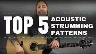 Top 5 Acoustic Strumming Patterns by Steve Stine | GuitarZoom.com