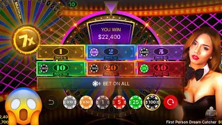 Casino Dream Catcher Strategy ⚡ 7x Win Evolution Game | $1000⚡ Big Win | how to earn online earning