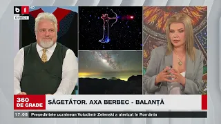 360 DE GRADE CU ALINA BĂDIC. HOROSCOPUL SĂPT. 14 - 20 APRILIE 2024. Invitat: Lucrețiu Tudoroiu P3/3