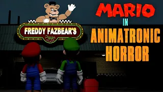 THE WAIT IS OVER..IT'S FINALLY HERE *ALL NEW* MARIO IN ANIMATRONIC HORROR [2 NIGHT DEMO] PART 1