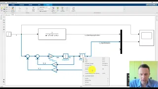 10.1 Systemtheorie: Simulation eines PT2-Systems mit Matlab/Simulink