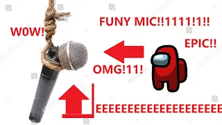 How to make your mic sound bad (funny mic)