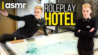 ASMR hotel check in roleplay y atención personal en ASMR español