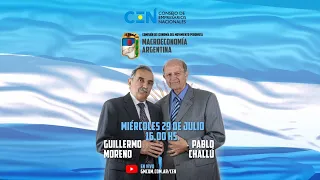 Macroeconomía Argentina  //  Exponen  Pablo Challú y Guillermo Moreno