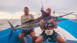 Pesca de Marlin Rayado con equipo ligero // Marlin fishing on Light Tackle. Irt Reel, Prohunter Rod.