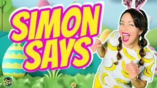 Easter Simon Says Game! 🐰 BEST Exercise and Brain Break for Kids!