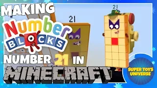 Making Numberblock 21 in Minecraft!! *OFFICIAL VERSION*