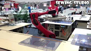 자동화 미싱/로봇 봉제/자동화 재봉기/robot sewing machine