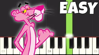 The Pink Panther Theme - EASY Piano Tutorial