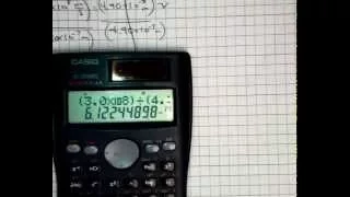 Calculations: wavelength, frequency and speed of light