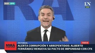 Luis Majul: Alberto Fernández renueva su pacto de impunidad con Cristina Kirchner - Editorial