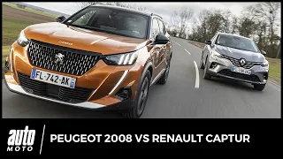 Peugeot 2008 vs Renault Captur : duel en diesel