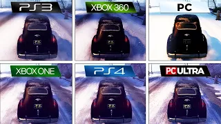 Mafia II (2010) PS3 vs XBOX 360 vs PC vs PS4 vs XBOX ONE vs PC  Ultra (Graphics Comparison)