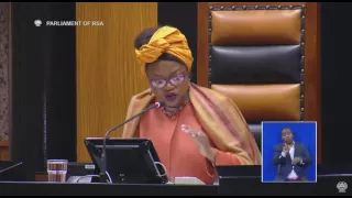 Steenhuisen takes on Baleka Mbete