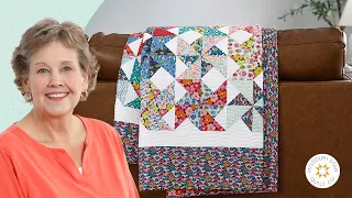 Make a "Quarter Square Pinwheel" Quilt with Jenny Doan of Missouri Star (Video Tutorial)