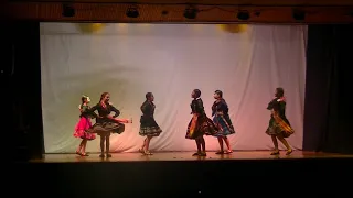 tonada potosina 1, presentación 2018, Ballet Folklorico Ave María