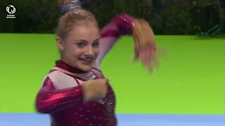 Sabrina MANECA-VOINEA (ROU) - 2024 European silver medallist, floor