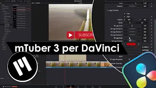 QUESTO È MIGLIORE Plugin per DaVinci Resolve (mTuber3 della Motionvfx)