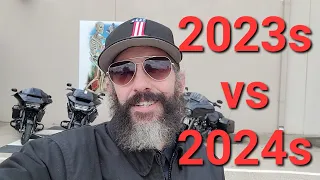2024 Road Glide and Street Glide vs the 2023 Models @texomaharley-davidson