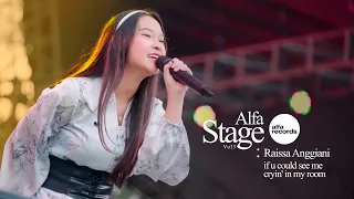 Raissa Anggiani - if u could see me cryin' in my room ( Live at Kerlap Kerlip Festival ) | ALFASTAGE