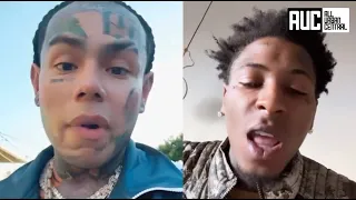 6ix9ine Humbles Himself While On FaceTime With NBA Youngboy! Discuss Doing A Song Together