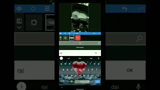 Rain drop video editing Tamil in Node video editing App