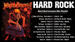 HARD ROCK || 70s 80s 90s Hard Rock Greatest Hits || Black Sabbath, Metallica, Megadeth, Iron Maiden