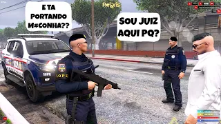 JUIZ COM M#CONHA É ABORDADO PELA IOPE - GTA RP