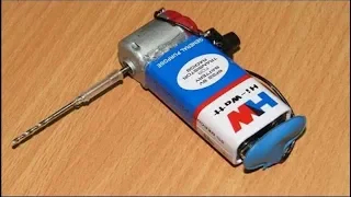 How To Make Mini Drilling Machine  Simple Method At Home