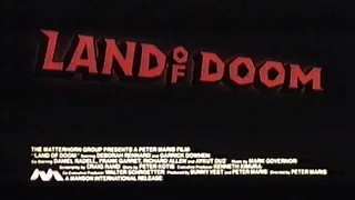 Land of Doom - 1986 (Dutch VHS trailer)
