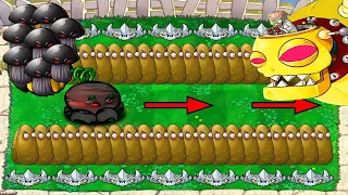 1 Doom Melon Plult vs 999 Gargantuar vs Dr.Zomboss Giga Plants vs Zombies Hack