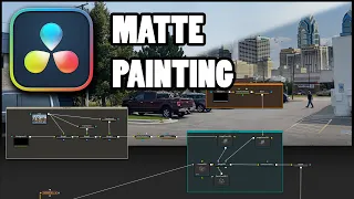 How to Make a QUICK Matte Painting in Resolve (with BIRDS!)