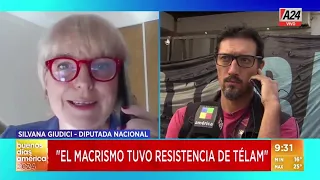 Cierre de Télam: "El macrismo tuvo resistencia de Télam" - Silvana Giudici