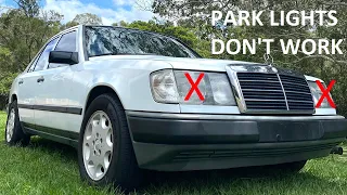 Mercedes Parking Lights Don't Work - The illumination or lighting control module. 300e W124