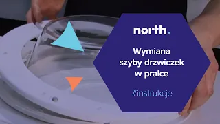 Szyba w drzwiach pralki - wymiana, naprawa. Części zamienne do AGD i RTV. | North.pl