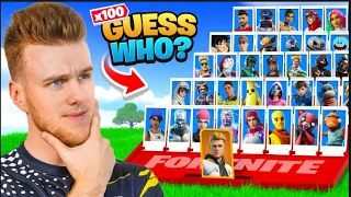 100 Player Fortnite Guess Who!