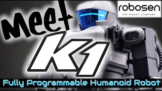 Meet K1: Humanoid Interstellar Scout Robot! (Fully Programmable, Entertaining & Educational)