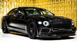 2023 Black Bentley Flying Spur V8 - Fast Luxury Sedan Exterior & Interior in Detail