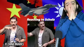 Reacting To Shocking News China Invade Taiwan [ANDREW SCHULZ] #reaction #shorts