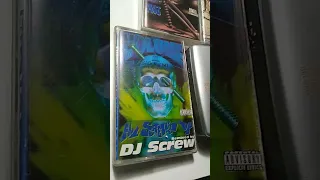 DJ Screw All Screwed Up Volume 2 playing on my cassette player ...Turn Volume Up!!!!