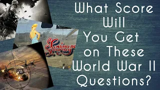 Test Your Knowledge on World War II | Difficult Quiz | World War II Trivia Questions | Pub Quiz |