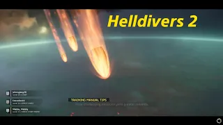 HELLDIVERS 2: The Galaxy looks to the Divers for salvation. Might be a lil pressure huh? PS5.