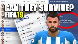 CAN A TEAM OF RETIRING PLAYERS SURVIVE THE PREMIER LEAGUE? | FIFA 19 Career Mode Experiment