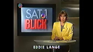 SAT.1 15.08.1991 - SAT1 Blick Nachrichten und Sport, sowie Werbung