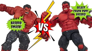 RED HULK DIAMOND SELECT UNBOXING & REVIEW! | HOW IT COMPARES TO MARVEL LEGENDS.