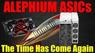 MAJOR Blow To GPU Mining - ALEPHIUM ASICs