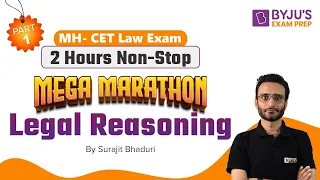 Legal Reasoning Marathon | MH-CET Law 2023 Legal Aptitude Questions | Part 1 | MH-CET Law Exam