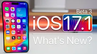 iOS 17.1 Beta 3 is Out! - What's New?