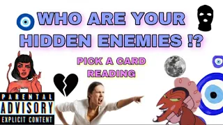 (PICK A CARD) WHO ARE YOUR HIDDEN ENEMIES RIGHT NOW !? 🧚🏻GHETTO🧚🏻