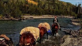 "Change of Plans"- A Fantastic 10 day Horseback Moose & Goat hunt.